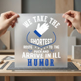 Hockey Ill Humor Quote Winter Dad Ready to Press DTF Transfer for Dtf