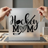 Hockey Mom Script Sports Winter Mom Ready to Press DTF Transfer for Dtf