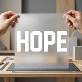 Hope Bold Text Collegiate Aesthetic Ready to Press DTF Transfer for Dtf