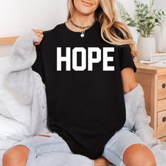 Hope Bold Text Collegiate Aesthetic Ready to Press DTF Transfer for Dtf