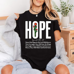 Hope Isaiah Quote Faith-inspired Christian Faith Ready to Press DTF Transfer for Dtf