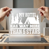 Hotel Has Way More Camping Ready to Press DTF Transfer for Dtf