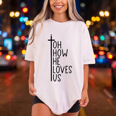 How Loves Christian Diy Christian Faith Ready to Press DTF Transfer for Dtf