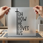 How Loves Christian Diy Christian Faith Ready to Press DTF Transfer for Dtf