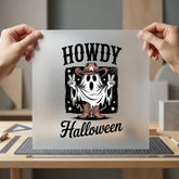 Howdy Halloween Ghost Spooky Usa Halloween Ready to Press DTF Transfer for Dtf