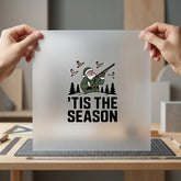Hunter Santa Tis Season Christmas Funny Ready to Press DTF Transfer for Dtf