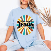 I Just Really Like Jesus | Retro Faith Tee - Luckets.com