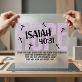 Isaiah Hope Scripture Faith-based Christian Faith Ready to Press DTF Transfer for Dtf