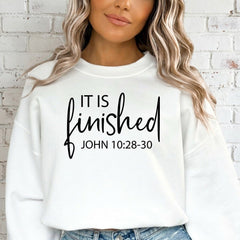 It Is Finished | Redemption & Victory Sweatshirt - Luckets.com