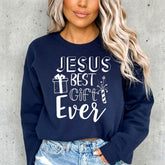 Jesus Best Gift Ever | Christmas Faith Sweatshirt - Luckets.com