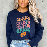Jesus Christ & Pumpkin Spice | Fall Faith Sweatshirt - Luckets.com