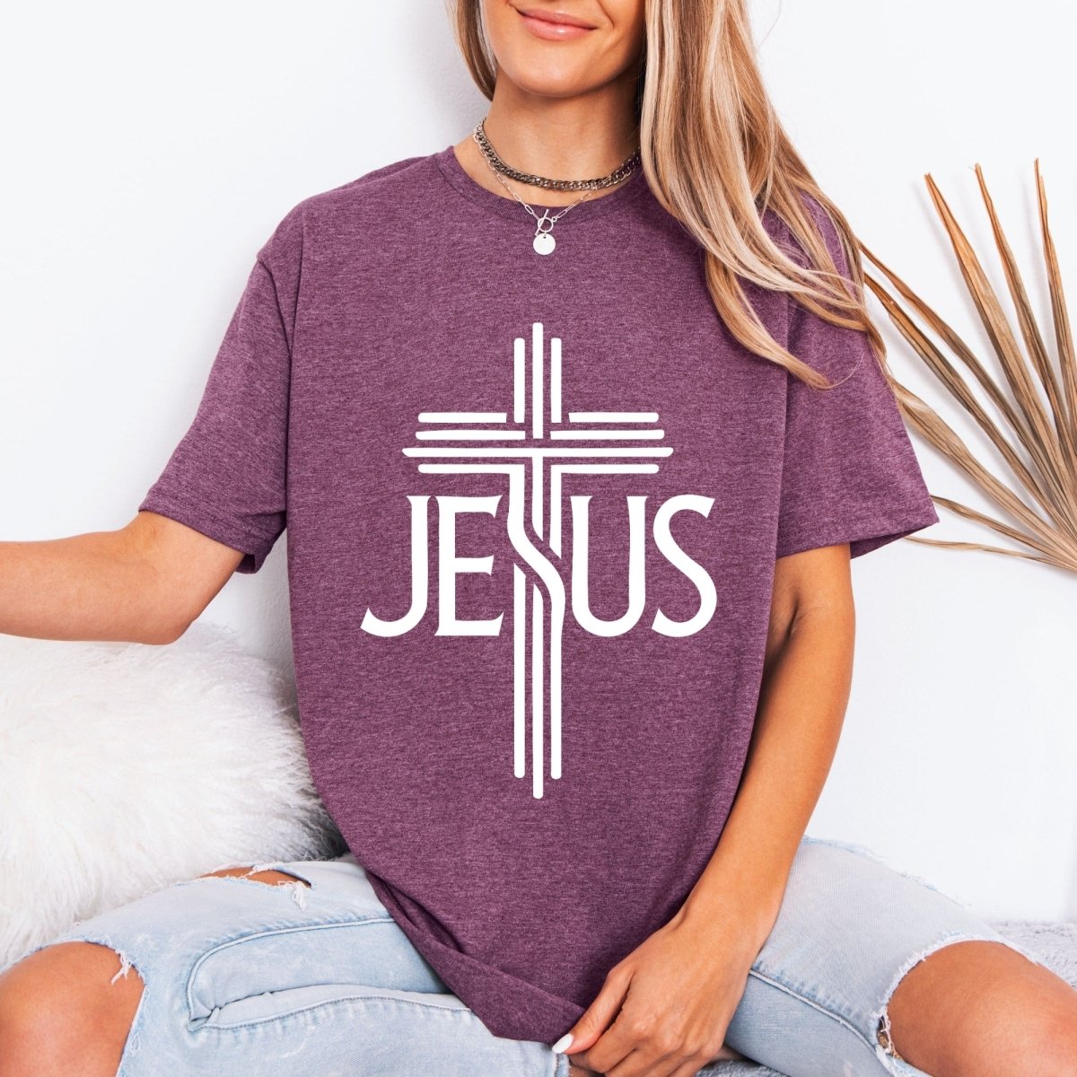 JESUS Cross | Rebirth & Redemption Tee - Luckets.com