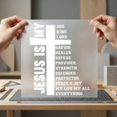 Jesus Everything Christian Diy Christian Faith Ready to Press DTF Transfer for Dtf