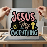 Jesus Everything Faith Diy Christian Faith Ready to Press DTF Transfer for Dtf