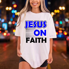 Jesus Faith Inspirational Diy Christian Faith Ready to Press DTF Transfer for Dtf