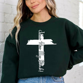 Jesus Has My Back | Faith & Comfort Sweatshirt - Luckets.com