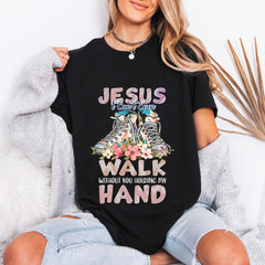 Jesus I Can't Even Walk | Trust & Guidance Tee - Luckets.com