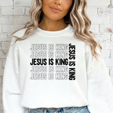 Jesus Is King | Bold & Reverent Faith Sweatshirt - Luckets.com