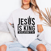 Jesus Is King | Revelation 17:14 Tee - Luckets.com