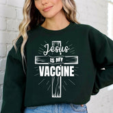 Jesus Is My Vaccine | Faith & Protection Sweatshirt - Luckets.com
