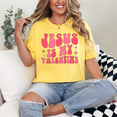 Jesus Is My Valentine | Retro Faith Tee - Luckets.com