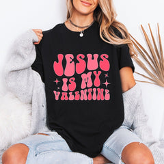 Jesus Is My Valentine | Retro Faith Tee - Luckets.com