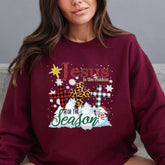 Jesus Is The Reason | Christmas Crosses Sweatshirt - Luckets.com