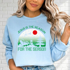 Jesus Is The Reason | Christmas Faith Sweatshirt - Luckets.com