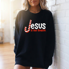 Jesus Is The Reason | Christmas Faith Sweatshirt - Luckets.com