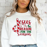 Jesus Is The Reason | Christmas Faith Sweatshirt - Luckets.com
