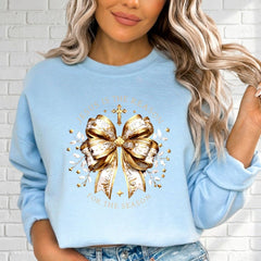 Jesus Is The Reason | Christmas Grace Sweatshirt - Luckets.com
