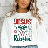 Jesus Is The Reason | Festive Faith Sweatshirt - Luckets.com