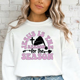 Jesus Is The Reason | Retro Christmas Faith Sweatshirt - Luckets.com