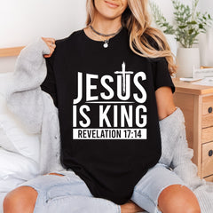 Jesus King Revelation Faith-inspired Christian Faith Ready to Press DTF Transfer for Dtf
