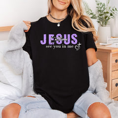 Jesus Let Them See Christian Faith Ready to Press DTF Transfer for Dtf