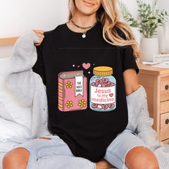 Jesus Medicine Holy Bible Christian Faith Ready to Press DTF Transfer for Dtf