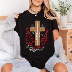 Jesus Reason Christmas Faith Christian Faith Ready to Press DTF Transfer for Dtf