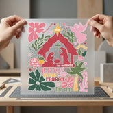 Jesus Reason Retro Christmas Faith Christmas Ready to Press DTF Transfer for Dtf