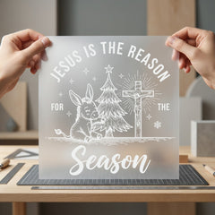 Jesus Reason Season Christian Christian Faith Ready to Press DTF Transfer for Dtf