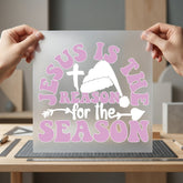 Jesus Reason Season Retro Christian Faith Ready to Press DTF Transfer for Dtf
