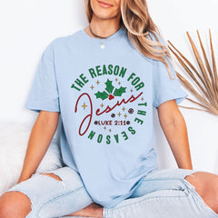 Jesus The Reason | Christmas Holiday Tee - Luckets.com