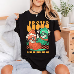 Jesus There You Retro Christian Faith Ready to Press DTF Transfer for Dtf