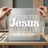 Jesus Valentine Retro Christian Christian Faith Ready to Press DTF Transfer for Dtf