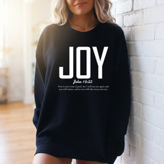 JOY John 16:22 | Enduring Faith & Joy Sweatshirt - Luckets.com