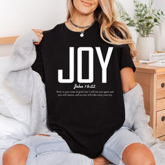 Joy John Christian Scripture Christian Faith Ready to Press DTF Transfer for Dtf