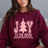 Joy to the Word | Christmas Faith Sweatshirt - Luckets.com