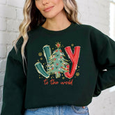 Joy to the World | Christmas Spirit Sweatshirt - Luckets.com