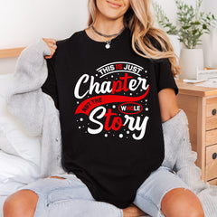 Just Chapter Motivational Diy Aesthetic Ready to Press DTF Transfer for Dtf