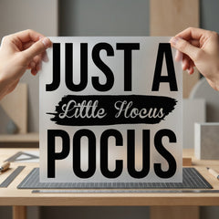 Just Little Hocus Pocus Halloween Vintage Ready to Press DTF Transfer for Dtf