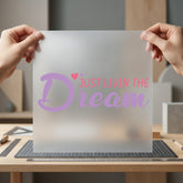 Just Livin Dream Retro Retro Ready to Press DTF Transfer for Dtf